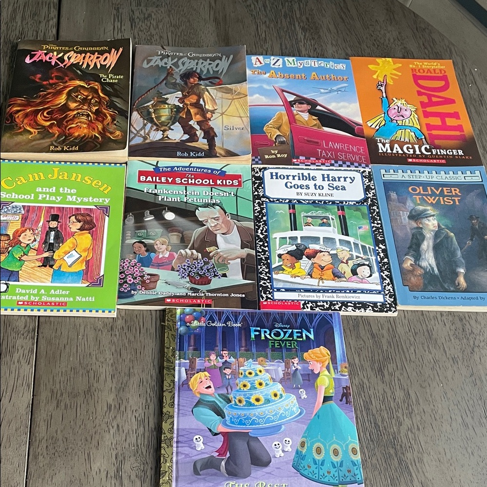Set of 9 Various Children’s Books